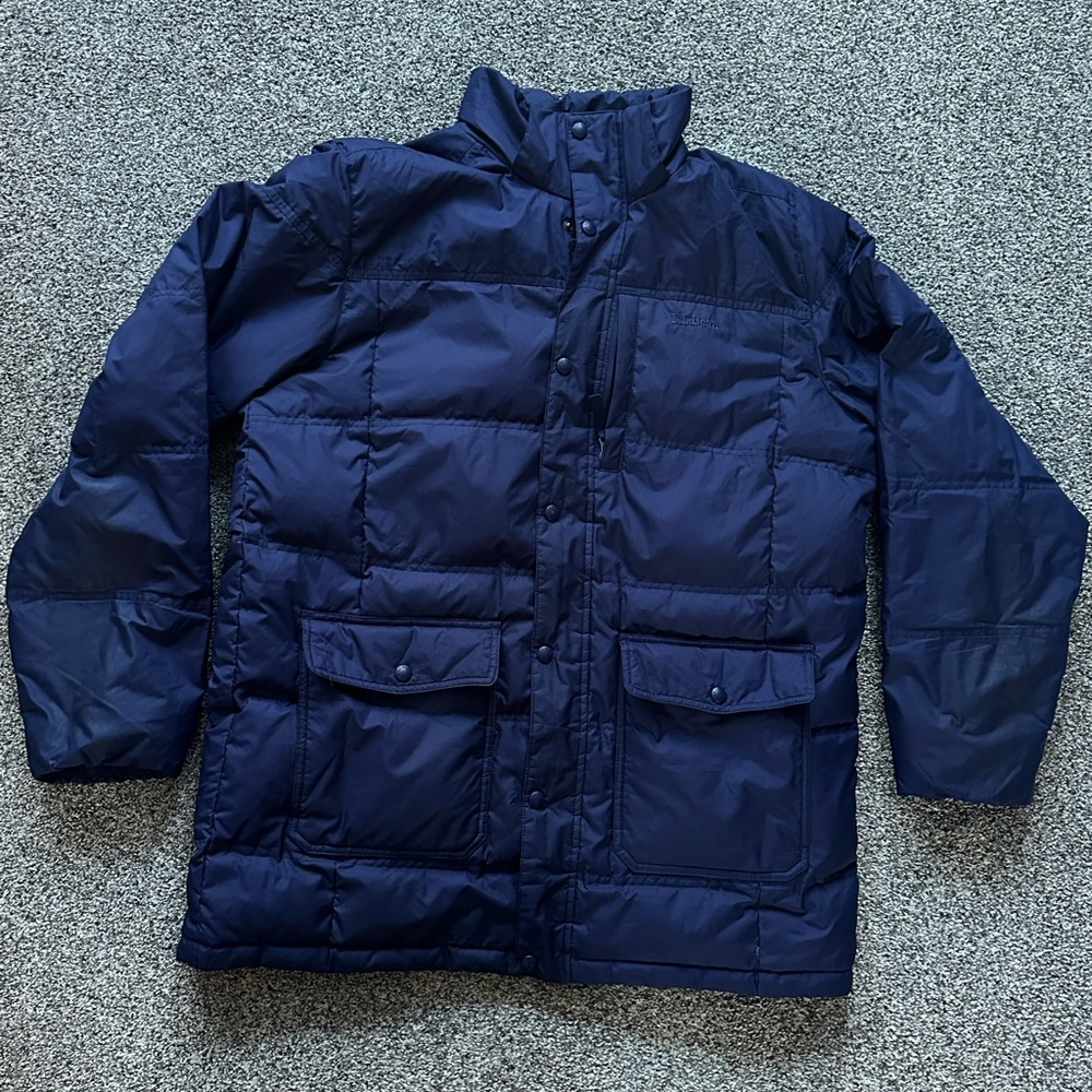 LL Bean Downtek/Down Filled/Pertex Classic Mens Puffer Jacket Coat